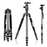 ZoMei Z668 Tripod Monopod with Quick Release Plate Lightweight Professional Compact for Canon Nikon Sony DSLR Camera