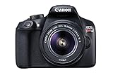 Canon EOS Rebel T6 Digital SLR Camera Kit with EF-S 18-55mm f/3.5-5.6 is II Lens, Built-in WiFi and NFC - Black (US Model)