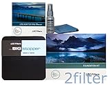 Lee Filters 77mm Big Stopper Kit - Lee Filters 4x4 Big Stopper (10-stop ND Filter), Lee Filters Foundation Kit and 77mm Wide Angle Ring with 2filter cleaning kit
