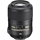 Nikon AF-S DX Micro NIKKOR 85mm f/3.5G ED Vibration Reduction Fixed Zoom Lens with Auto Focus for Nikon DSLR Cameras