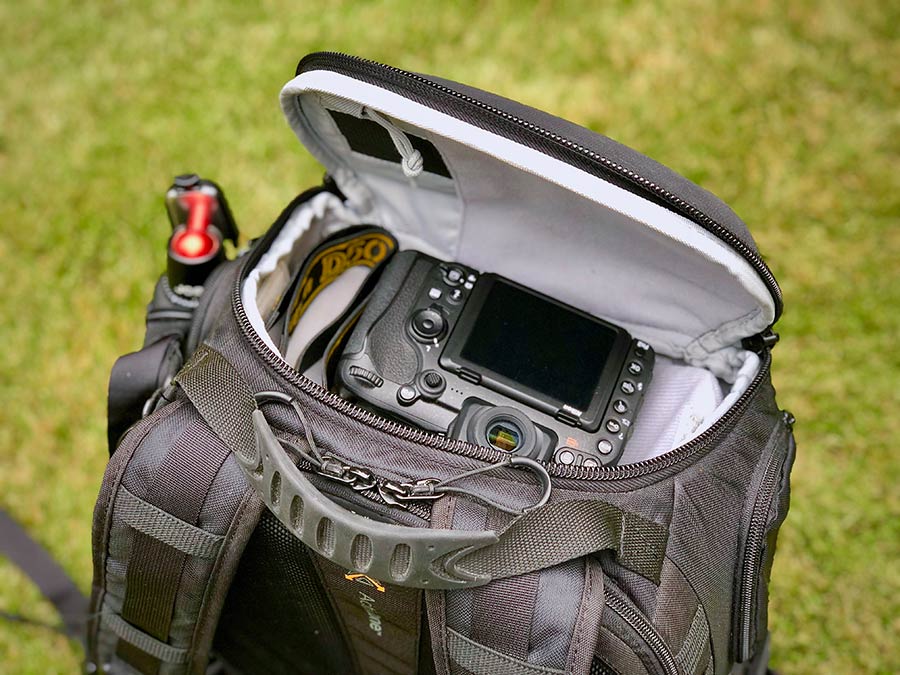 easy access camera backpack